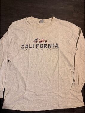 Vintage 90s All Sport California Long Sleeve Tee XL